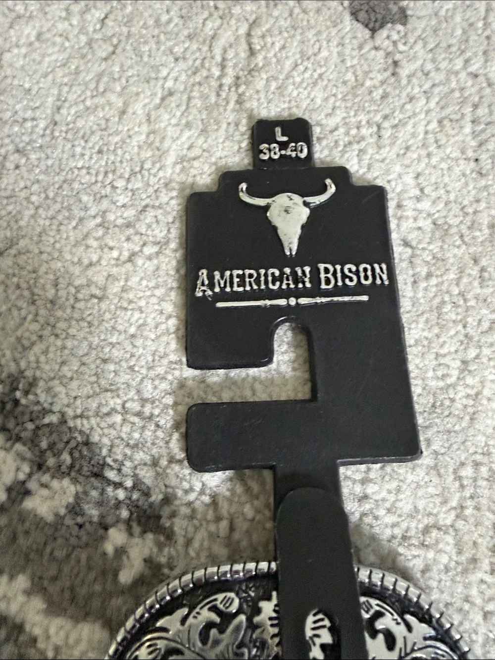 American Bison new tag